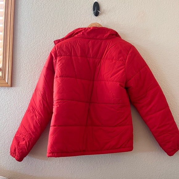 REI Co-op Groundbreaker Insulated Puff Coat Jacket in red - Picture 11 of 12